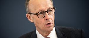 Friedrich Merz, CDU Bundesvorsitzender und Fraktionsvorsitzender der CDU/CSU Fraktion im Bundestag.