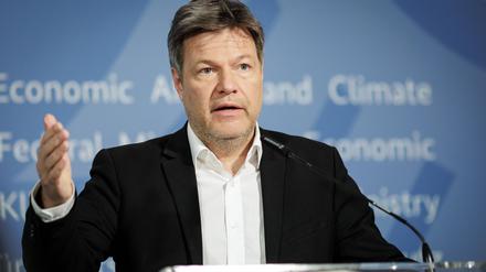 Robert Habeck, Bundesminister für Wirtschaft und Klimaschutz.