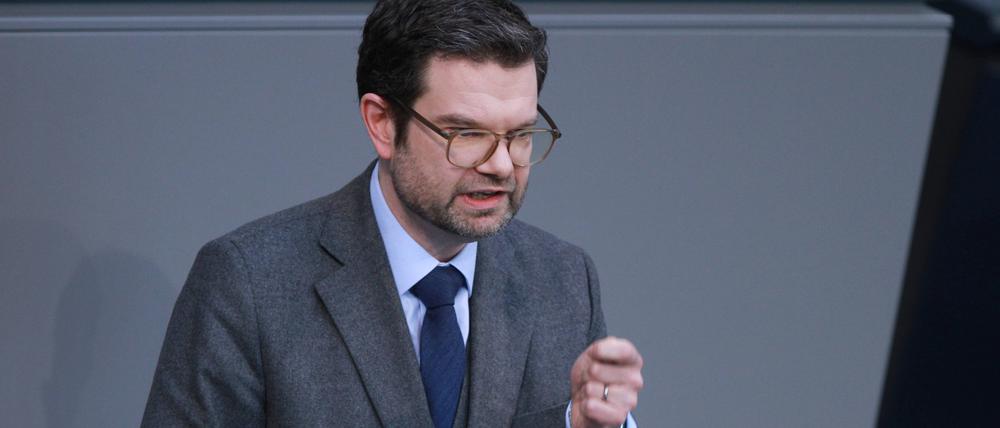Der deutsche Justizminister: Marco Buschmann (FDP). 