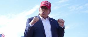 Donald Trump will wieder US-Präsident werden – und verunglimpft seinen Kontrahenten Joe Biden.