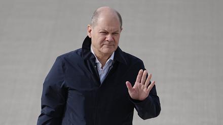 Der deutsche Kanzler: Olaf Scholz (SPD). 