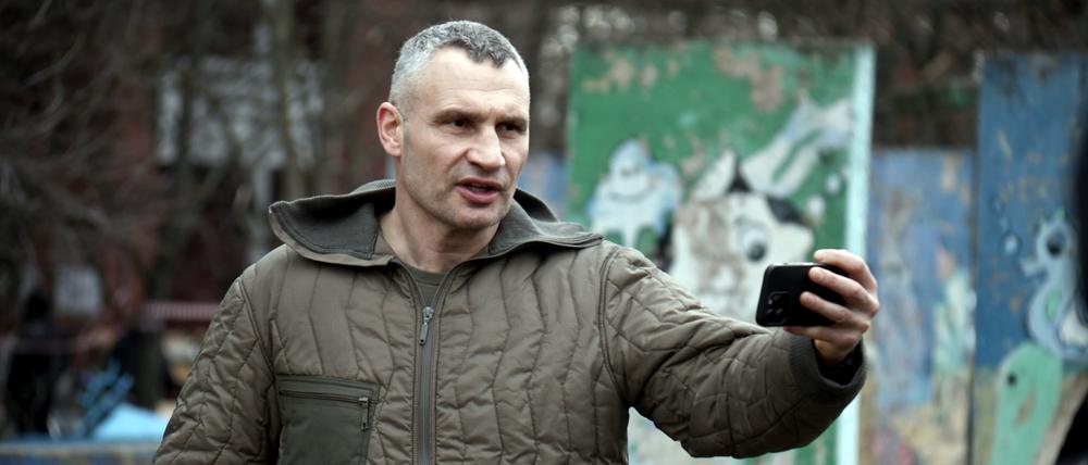 Kiews Bürgermeister Vitali Klitschko warnt vor einer erneuten Offensive (Archivbild).
