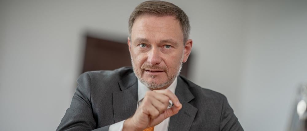 Bundesfinanzminister Christian Lindner (FDP) will, dass mehr Menschen arbeiten, die es eigentlich könnten.