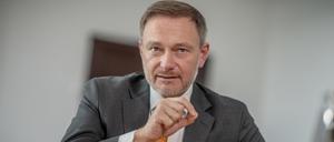 Der Bundesfinanzminister Christian Lindner (FDP).