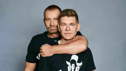 Das Komponistenduo Peter Plate und Ulf Leo Sommer.