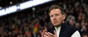 Julian Nagelsmann könnte beim FC Bayern seinem Nachfolger Thomas Tuchel nachfolgen.