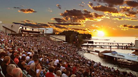 Die Bregenzer Festspiele am Bodensee