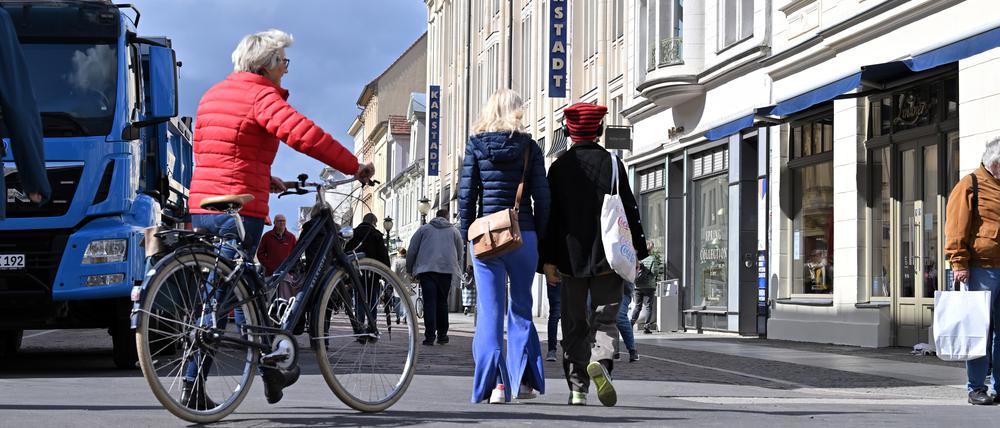 Galeria-Karstadt-Kaufhof-Filiale in der Brandenburger Straße in Potsdam
