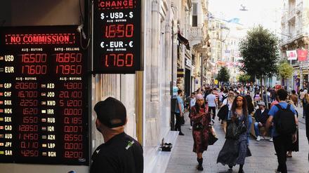 Die Preise in der Türkei steigen seit Jahren massiv.