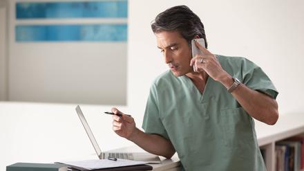 Die Digitalisierung geht in deutschen Krankenhäusern nur langsam voran.