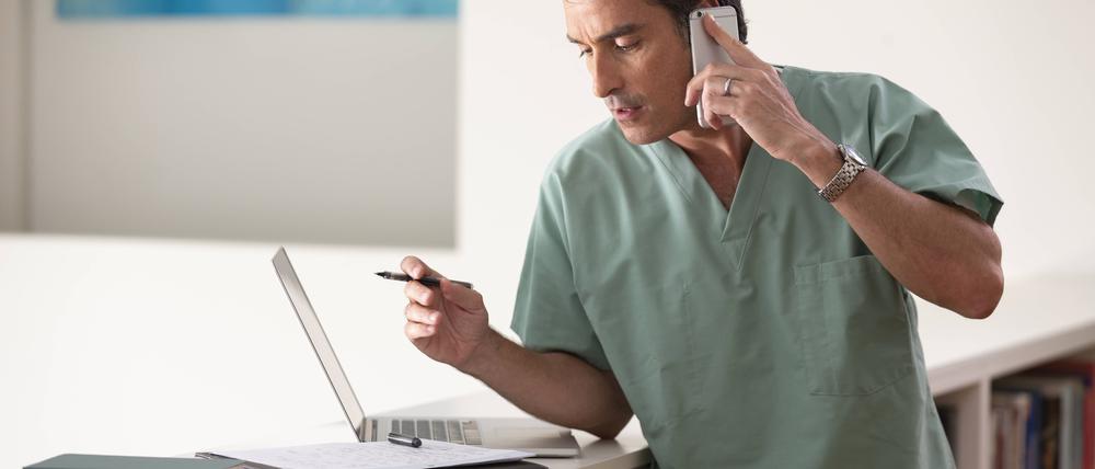 Die Digitalisierung geht in deutschen Krankenhäusern nur langsam voran.
