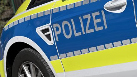 Potsdam, 26.03.2024, Lokales, Polizei, Polizeiauto, Beschriftung, Symbolfoto, Genrebild, 