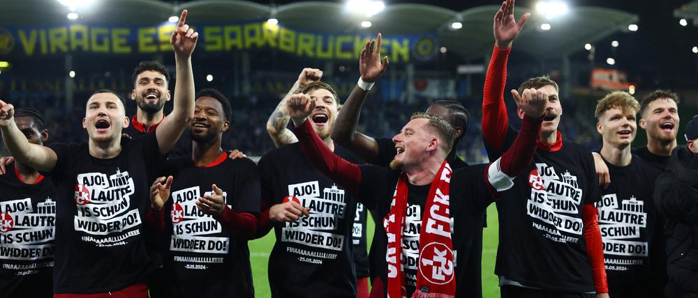 Der 1. FC Kaiserslautern fährt zum Pokalfinale nach Berlin.