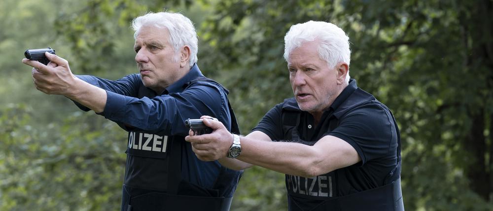 Jagen einen Serienkiller: Leitmayr (Udo Wachtveitl) und Batic (Miroslav Nemec). 