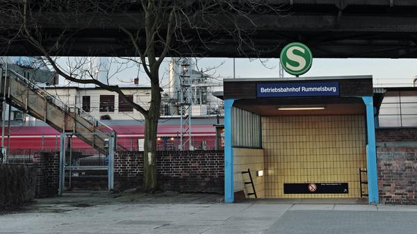 S-Bahnhof Betriebsbahnhof Rummelsburg in Berlin-Lichtenberg