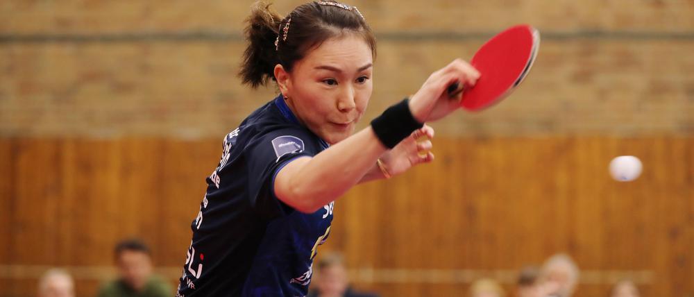 Shan Xiaona und der TTC Eastside peilen Platz eins nach der Hauptrunde an. 