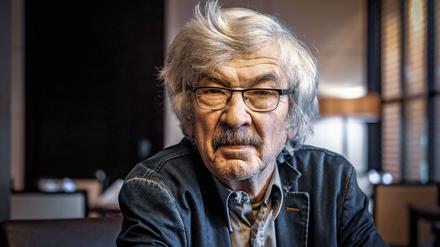 Der Schriftsteller Christoph Hein am 23.03.2019 in Leipzig. 