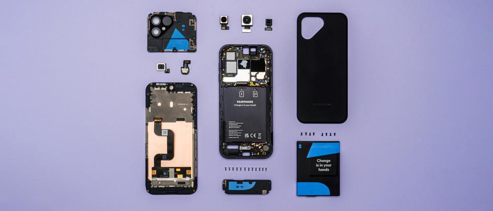 Fairphone verkauft Smartphones, die Nutzer selbst reparieren können.