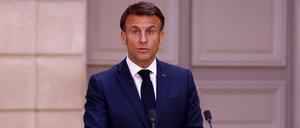 Der französische Präsident Emmanuel Macron. 