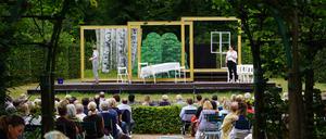 Das Heckentheater im Park Sanssouci, das vom Poetenpack seit 2016 jährlich bespielt wird.
