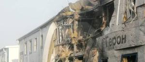 Drohnenangriff in Tatarstan.