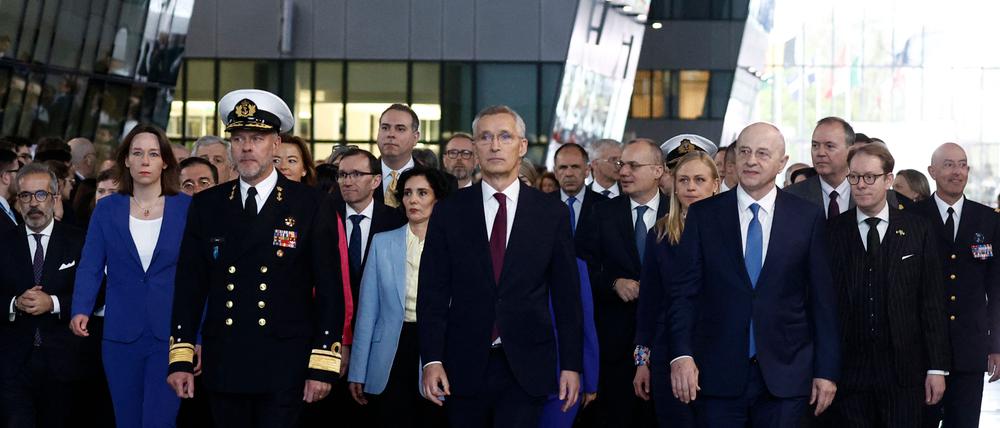 75. Jahrestag der NATO. 