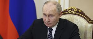 Der Präsident von Russland, Wladimir Putin. 
