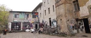 Der alternative Club Archiv in der Speicherstadt in Potsdam.