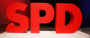 Berlin, Deutschland, 08.12.2023: SPD-Bundesparteitag: SPD-Logo *** Berlin, Germany, 08 12 2023 SPD Federal Party Conference SPD Logo Copyright: xdtsxNachrichtenagenturx dts_27931