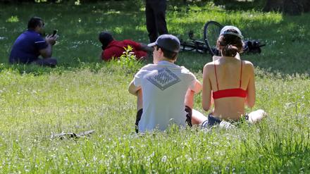 Sommerwetter, Potsdam.