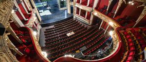 Blick in den leeren Zuschauersaal des Theaters «Berliner Ensemble» (BE).