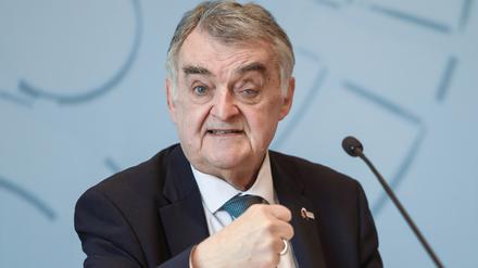 Der Innenminister von Nordrhein-Westfalen: Herbert Reul (CDU).
