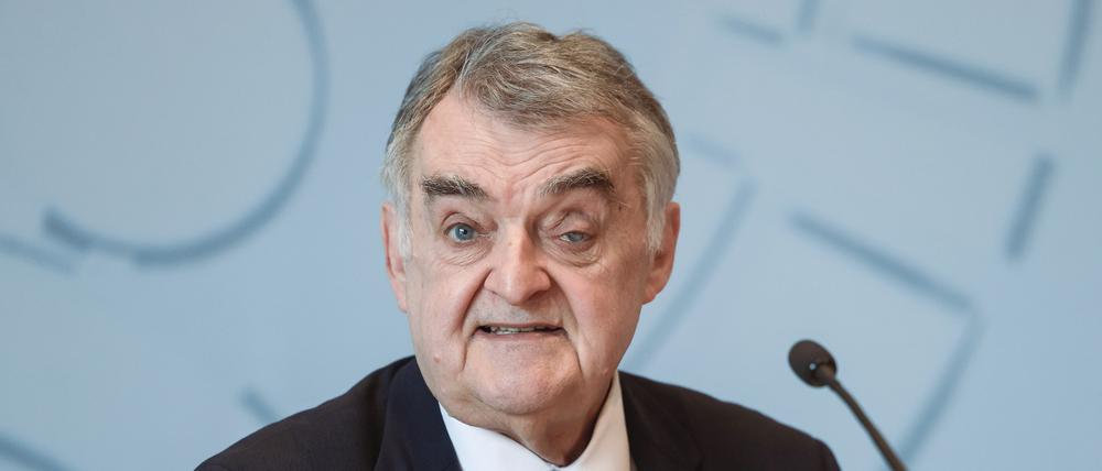Der Innenminister von Nordrhein-Westfalen: Herbert Reul (CDU).
