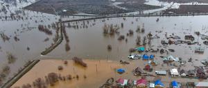 Die Region Orsk ist überflutet.