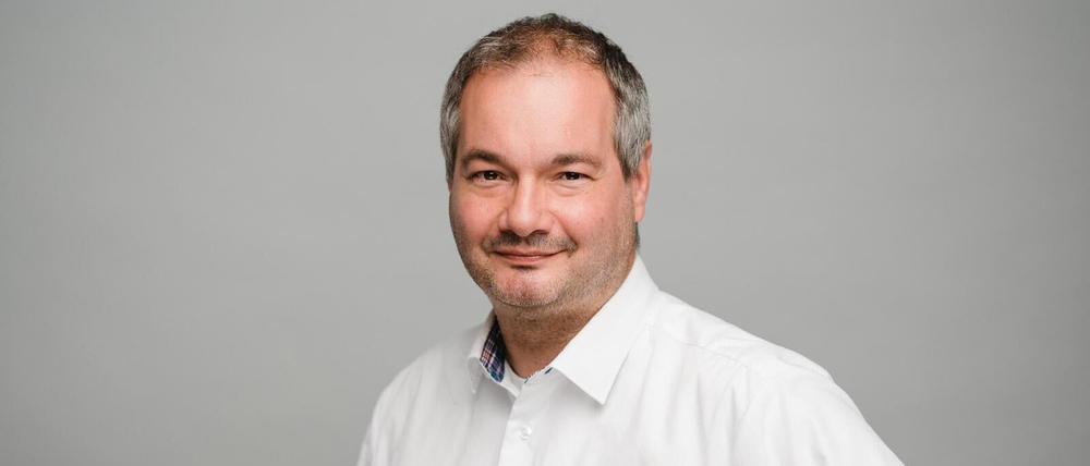 Kandidat Gilbert Collé. 