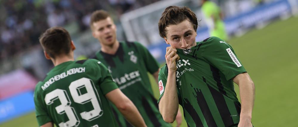 Rocco Reitz machte mit seinem Tor zum 3:1 alles klar für die Gladbacher.