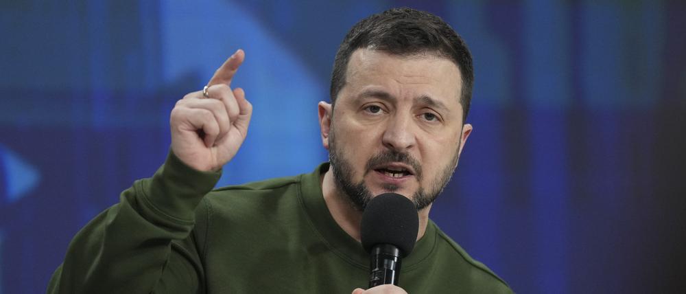 Der ukrainische Präsiden Wolodymyr Selenskyj.
