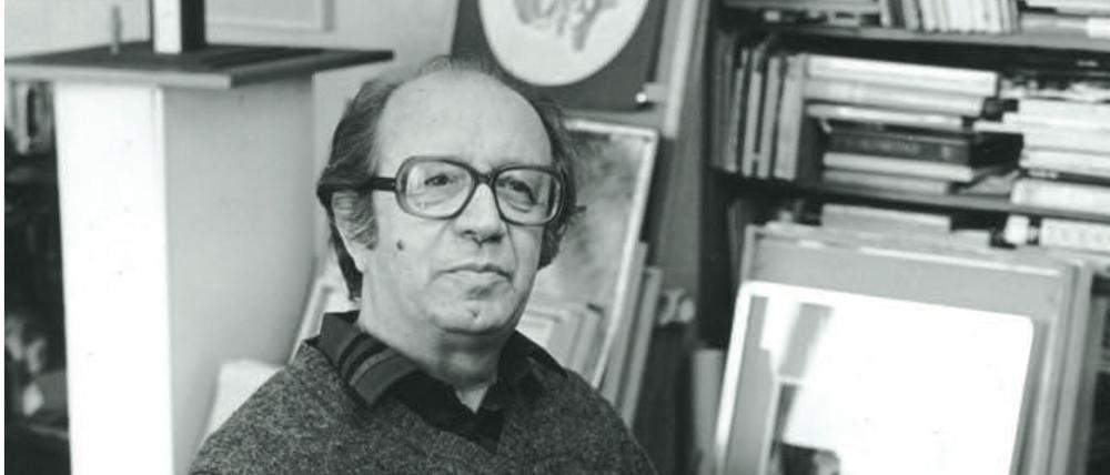 Der Potsdamer Künstler Werner Nerlich (1915-1999).