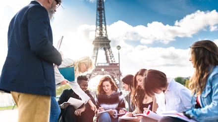 Einen Teil der Ausbildung im Ausland zu absolvieren, 