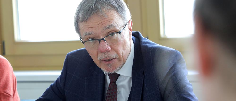 Burkhard Exner (SPD), Bürgermeister von Potsdam und Beigeordneter für Finanzen, Investitionen und Controlling.