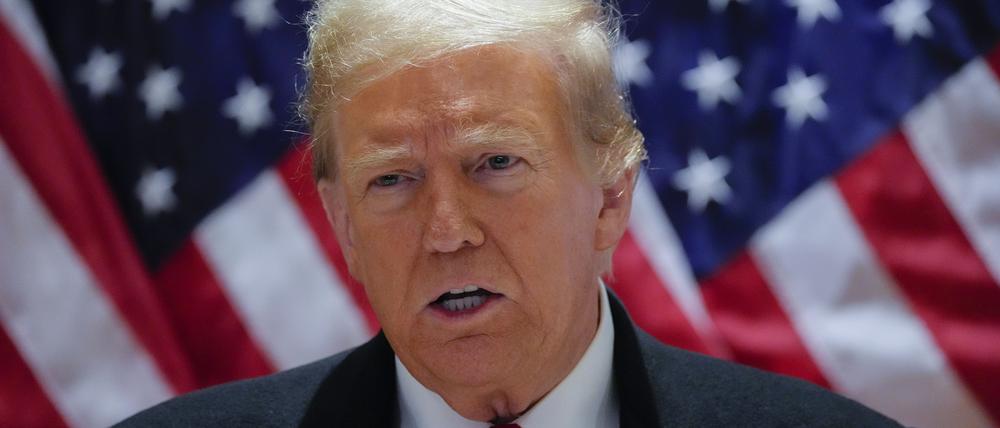 Donald Trump, ehemaliger Präsident der USA