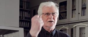 Künstler und langjähriger Vorstand im Berufsverband Bildender Künstler*innen Berlin, Herbert Mondry, Jahrgang 1940.