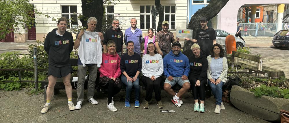 Das Team des Vereins „Kinderkollektiv 70“, kurz Kiko. 