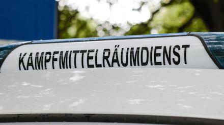 Einsatzfahrzeug des Kampfmittelräumdienstes (Symbolbild).