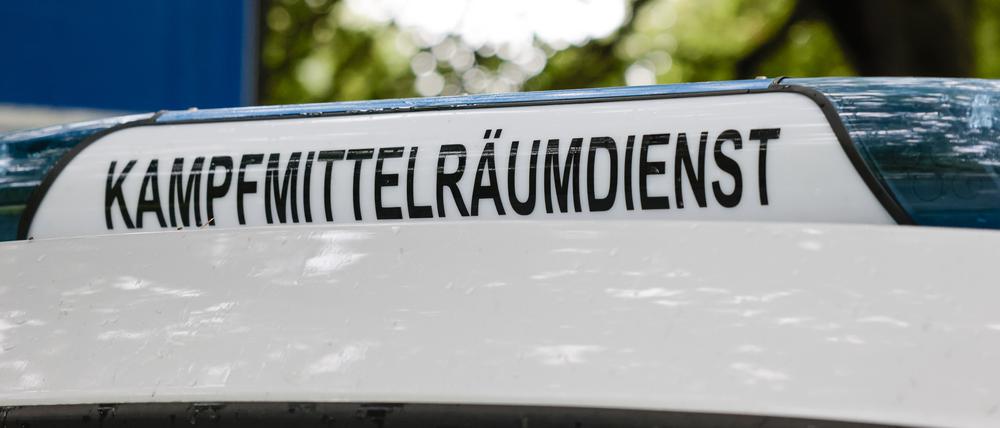 Einsatzfahrzeug des Kampfmittelräumdienstes (Symbolbild).
