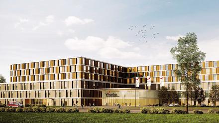 Das Humboldt-Klinikum in Reinickendorf.