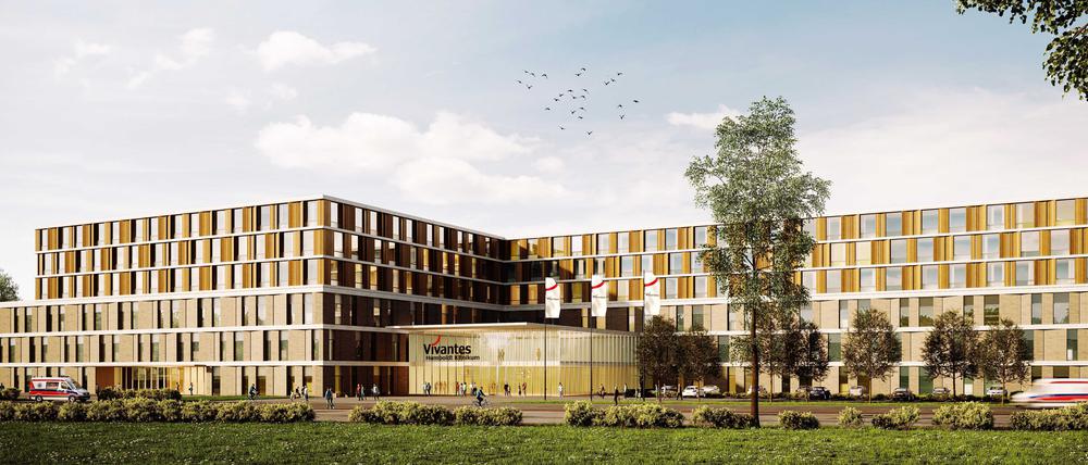 Das Humboldt-Klinikum in Reinickendorf.