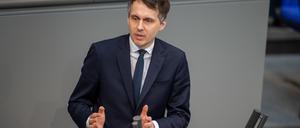 Der haushaltspolitische Sprecher der Grünen-Fraktion: Sven-Christian Kindler.