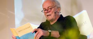 Auf den Spuren der Gruppe 47. Hans Christoph Buch liest im oberfränkischen Waischenfeld (2017). 