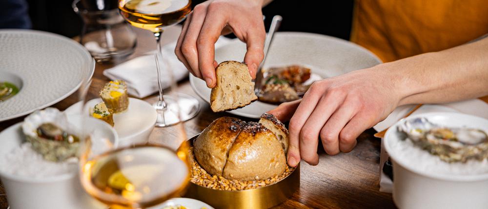 Vorbei: Ein Menü im Restaurant Prism in Charlottenburg. Auch andere Betriebe mit jüdisch-levantinischem Hintergrund sind verschwunden.  